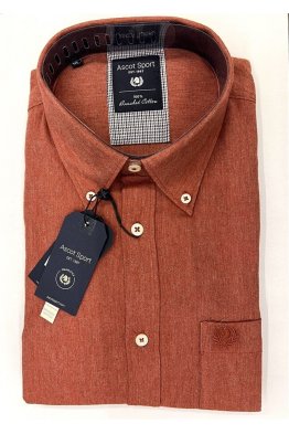 CAMICIA ASCOT FLANELLA