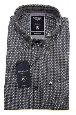 CAMICIA ASCOT COTONE MICRO FANTASIA 2