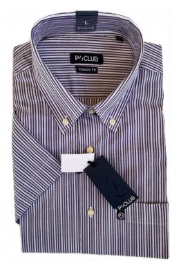 CAMICIA PCLUB COTONE MEZZA MANICA RIAL