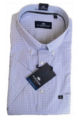 CAMICIA GRANCHIO MEZZA MANICA MICRO FANTASIA DIPLO