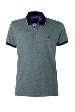 Polo Granchio Melange Manica Corta Gr22 Granchio