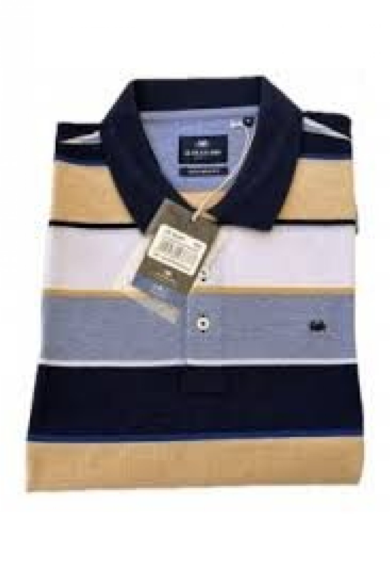 POLO GRANCHIO RIGATA COTONE GR77