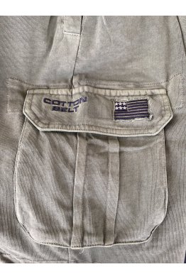 BERMUDA COTTON BELT TASCONI CARGO MAGLINA