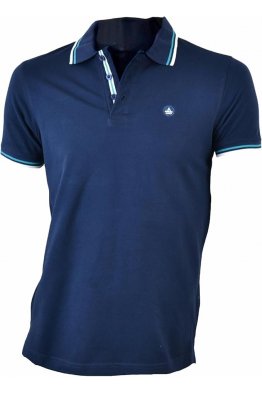 POLO NAVY SAIL BY NAVIGARE COTONE PROFILI